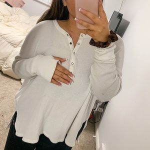 aerie henley top!